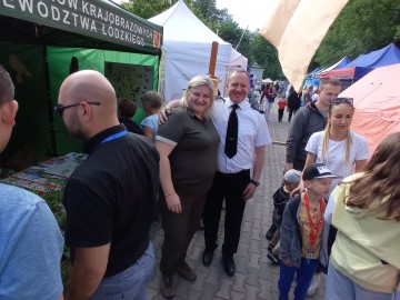 Piknik województwa łódzkiego w Brzezinach z okazji Dnia Dziecka, 